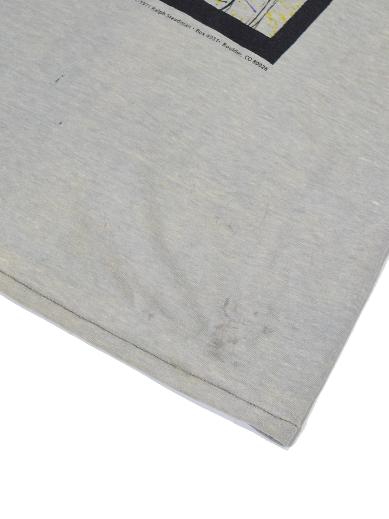 Ralph Steadman Ringer T-shirt 1971s / ラルフステッドマン