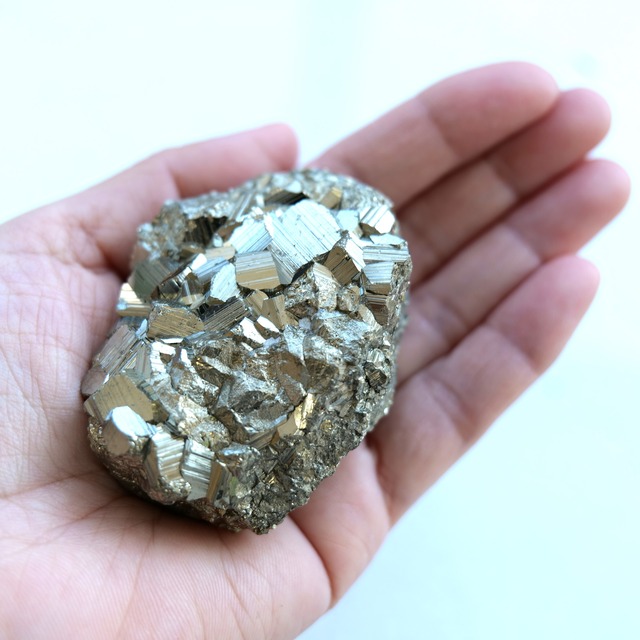 【富と行動力を現実に定着させる黄金の錬金石】ペルー産パイライト M2_1