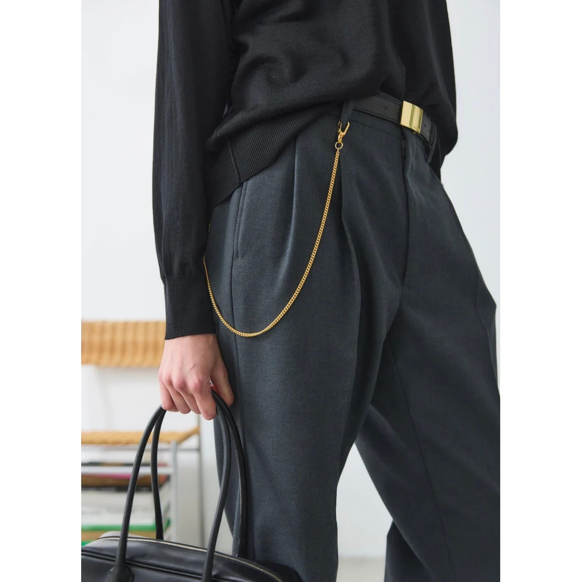 Oblada OFFICER PANTS GRAY | 1F Store