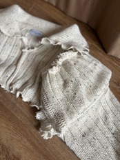 natural color big collar remake knit-4450-12