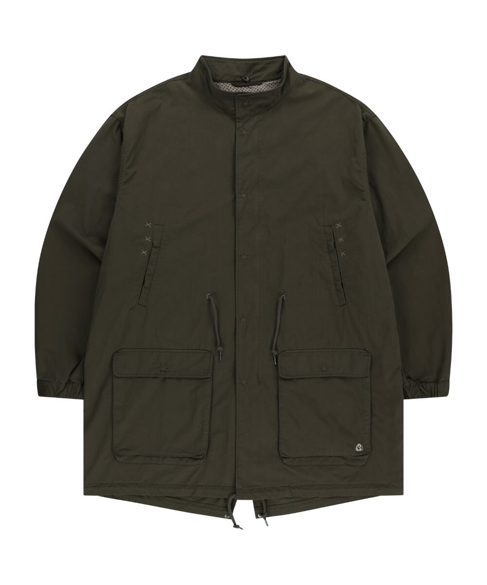 COYSEIO] WASHED MILITARY JACKET MUD KHAKI 正規品 韓国ブランド 韓国