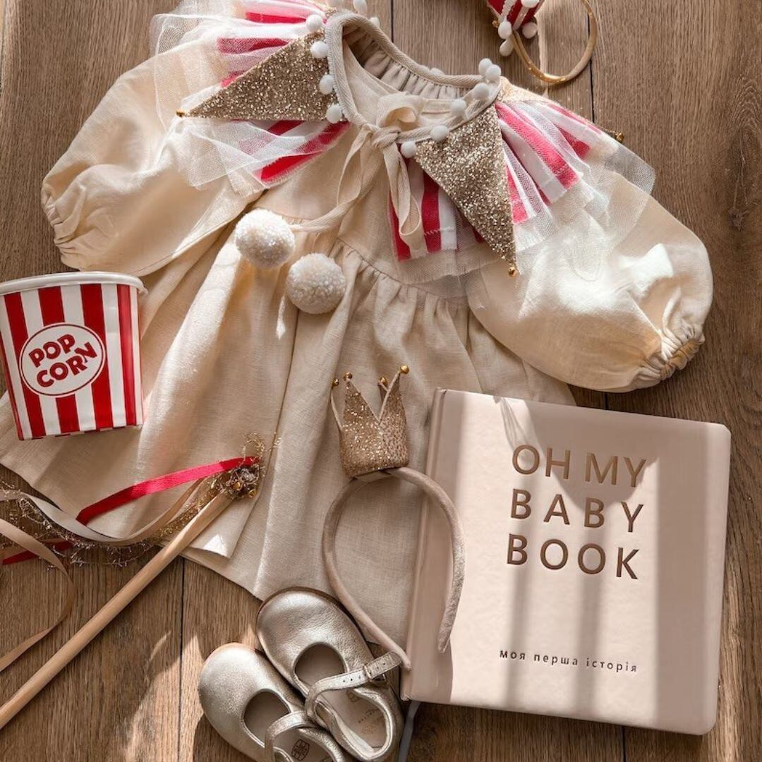 帽子 KruhitkaLove / Party Hat KruhitkaLove / Party Hat with embroidery - I