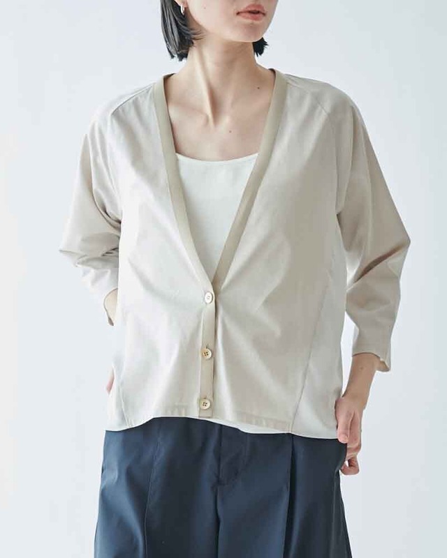 V neck Cardigan / C+