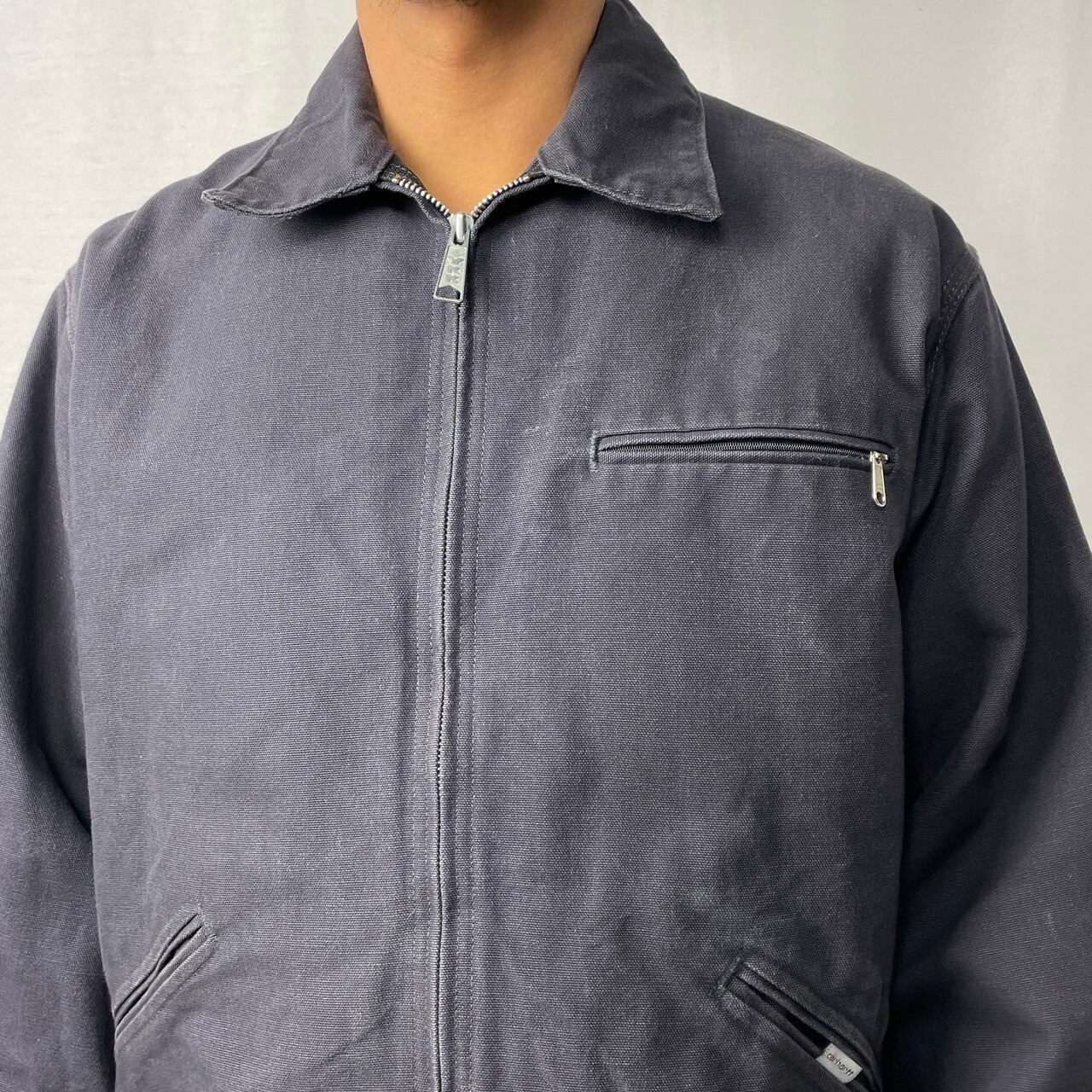 80年代 Carhartt カーハート ダック地 デトロイトジャケット ワーク 