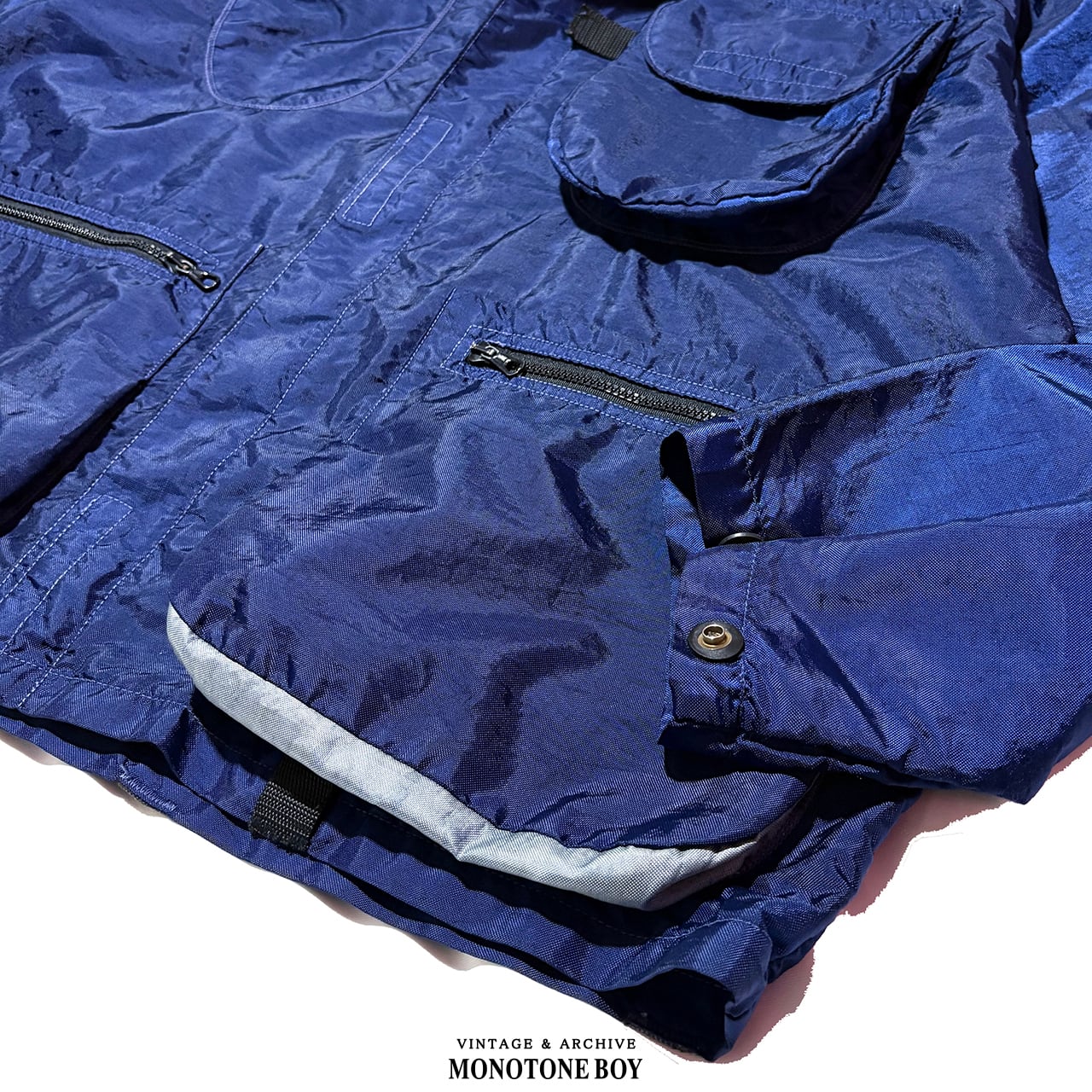 STONE ISLAND 1995 SS Formula Steel Jacket BLUE 22154X05 made in