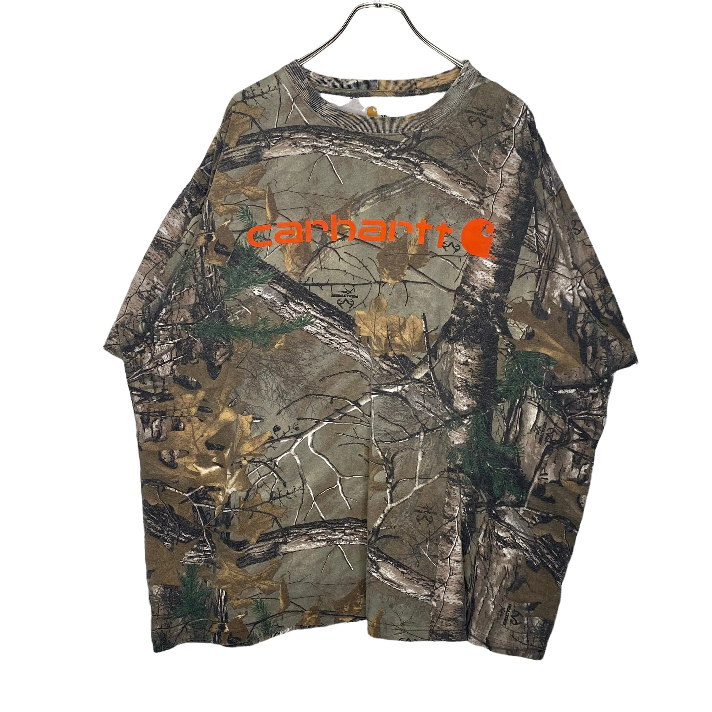 carhartt リアルツリーtシャツ Carhartt 半袖Tシャツ 2XL(XL 相当) リアルツリーカモ