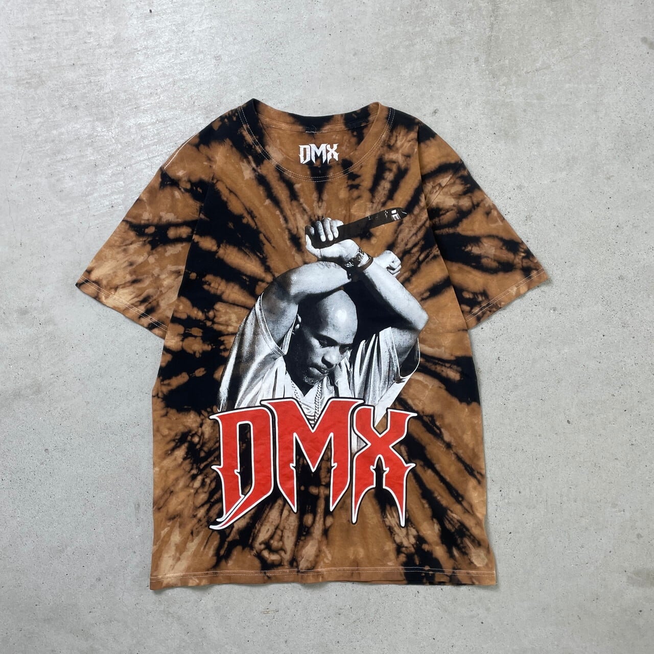 DMX ヒップホップ ラップT バンドTシャツ タイダイ染め バンT メンズS 
