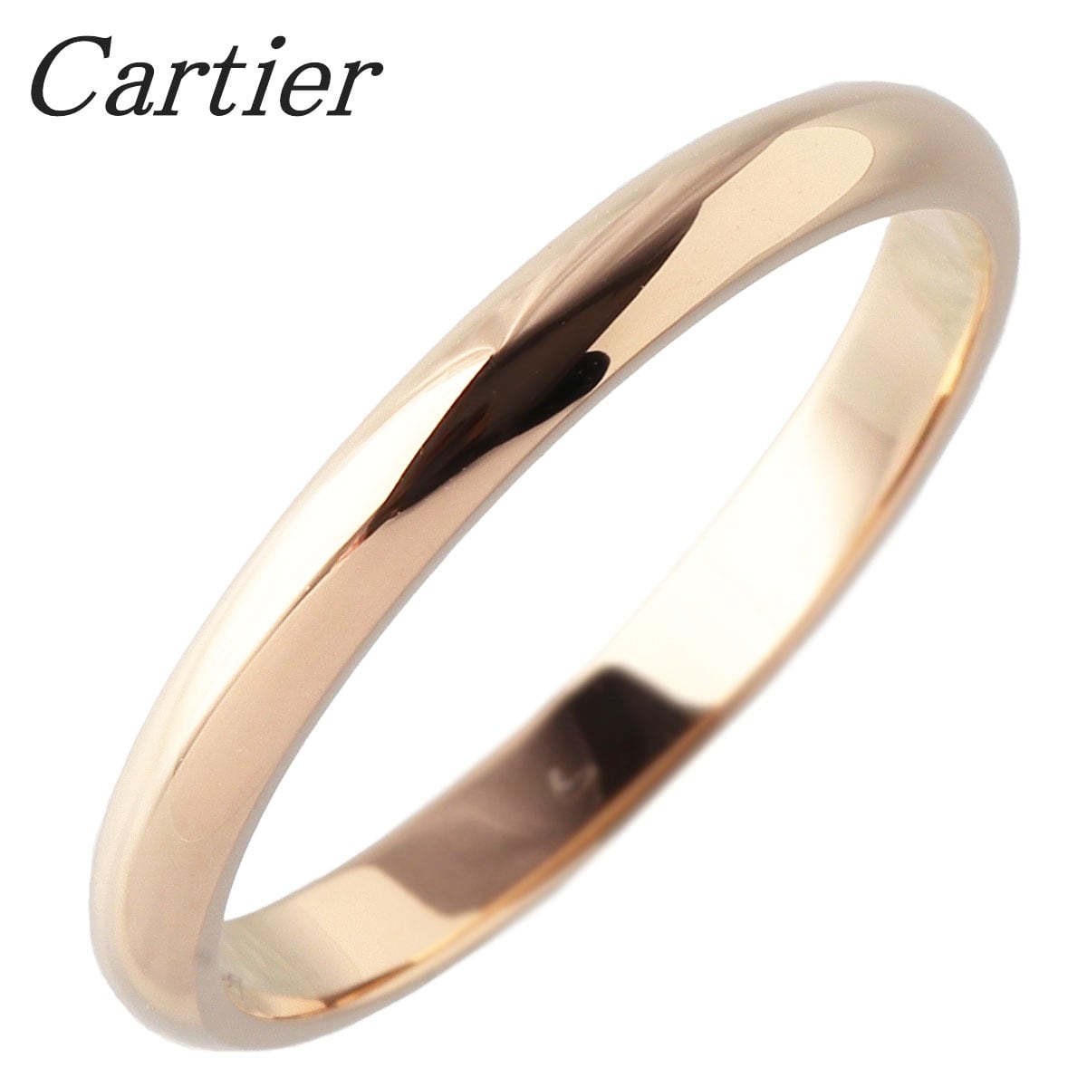 ★Cartier★ 1895 ウェディング リング 結婚指輪 750YG