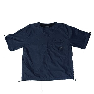 TAION タイオン ノンダウン マウンテン クルーネック ハーフスリーブカットソー TAION-010NDMT-01 メンズ レディース 半袖 ナイロンTシャツ