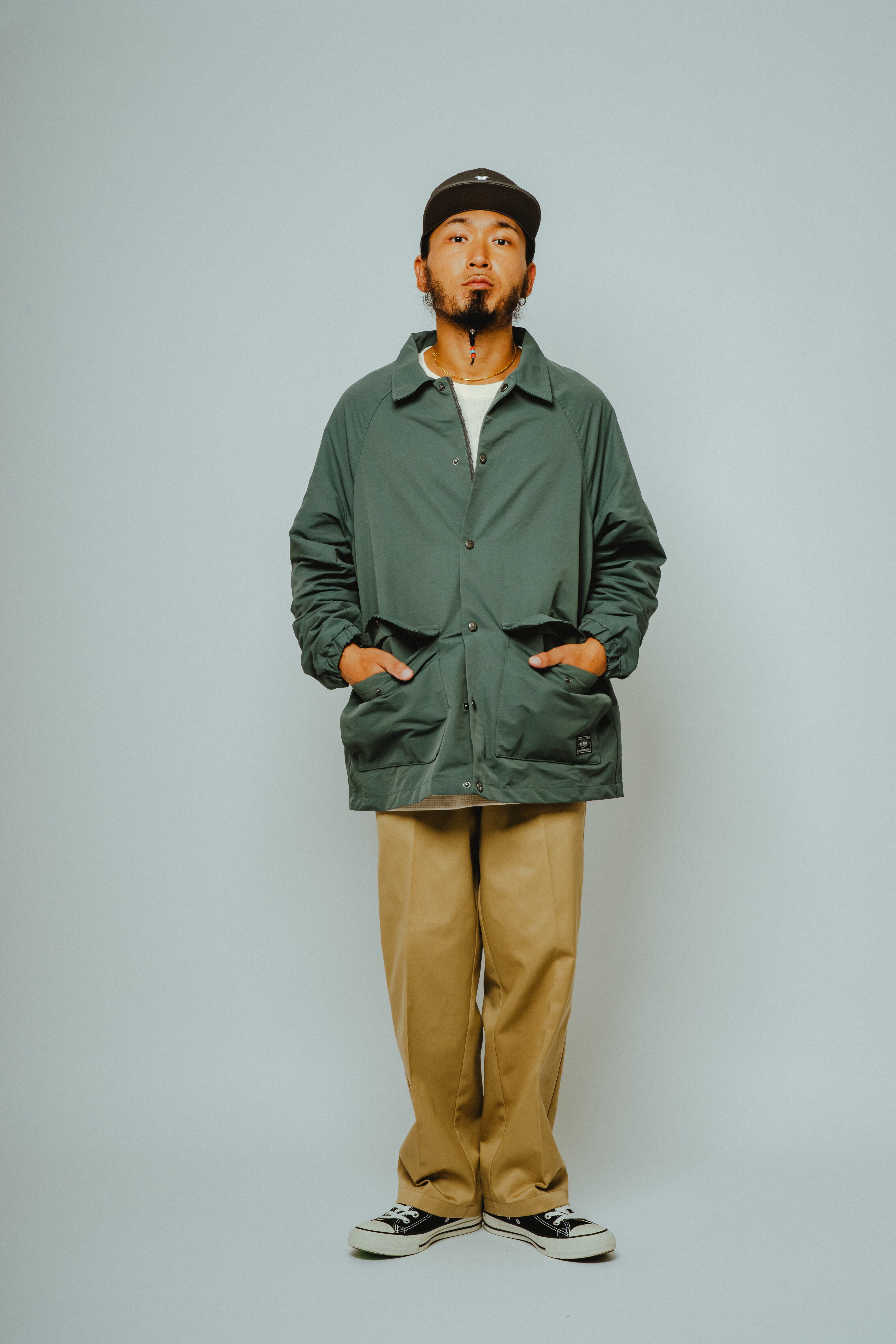 Design Mesh Coach Jacket - 102616500 | 【BIG MIKE / ビッグマイク