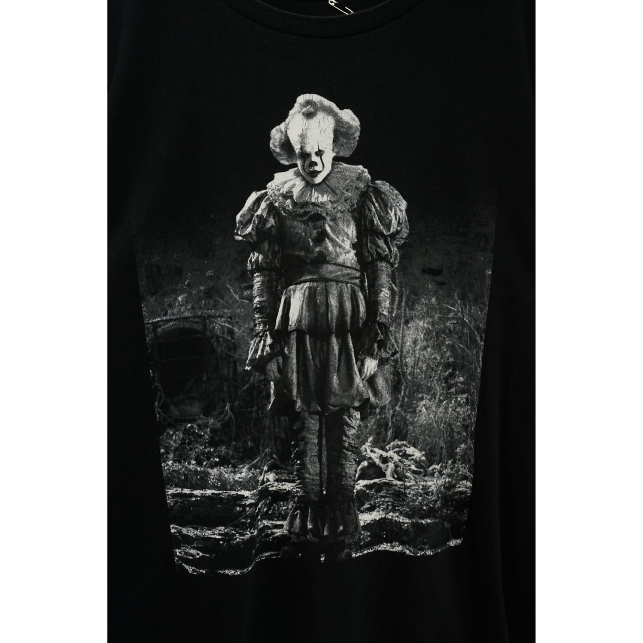IT CHAPTER TWO ペニーワイズプリントTシャツ（表記M・実寸M相当