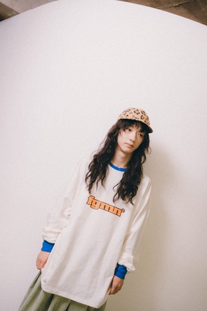 【MIN-NANO×frankygrow】GRAPHIC RINGER L/S TEE / 3