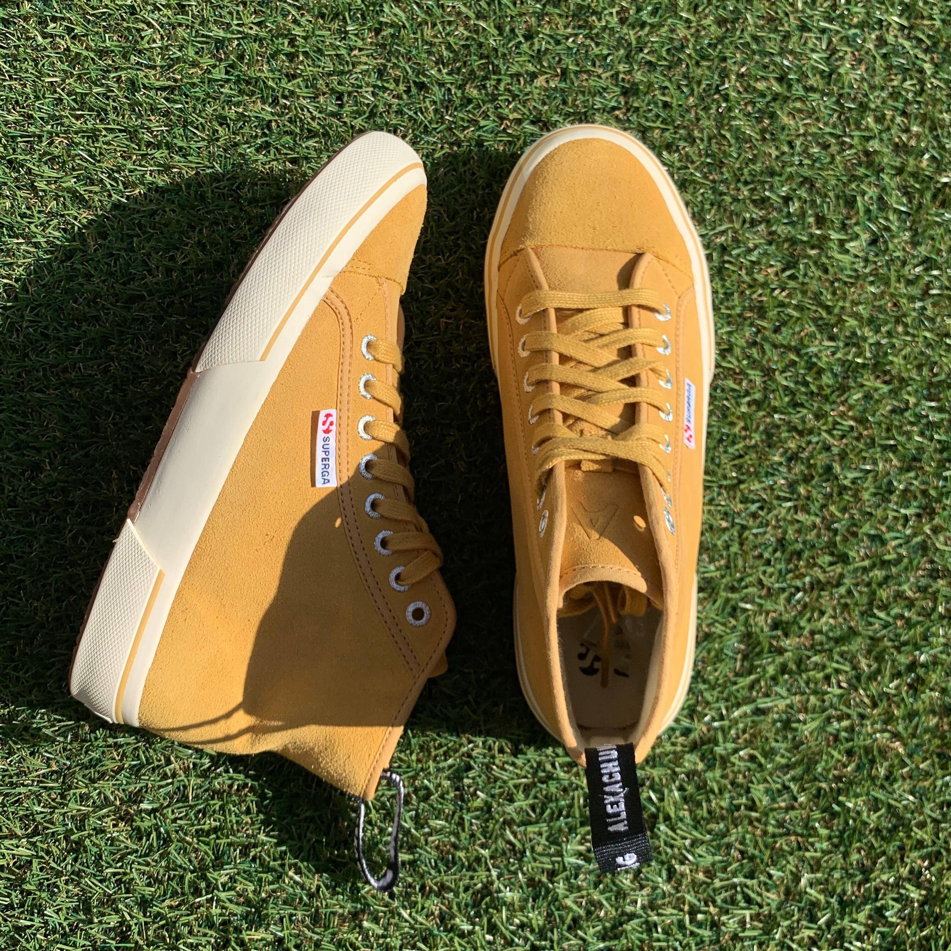 新品 未使用 NIKE ナイキ エアマックス90 ウィート 27.0cm SUPERGA×ALEXA CHUNG スペルガ×アレクサ チャン スエード スニーカー