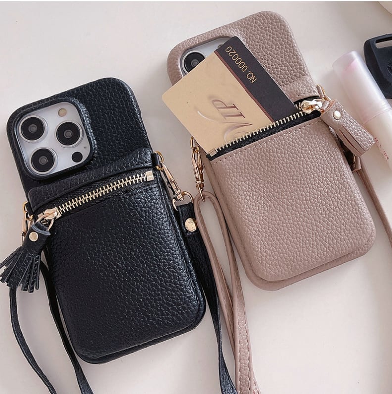 お値下げBANDOLIER ブラック iPhone15 用 ケース ショルダーバック