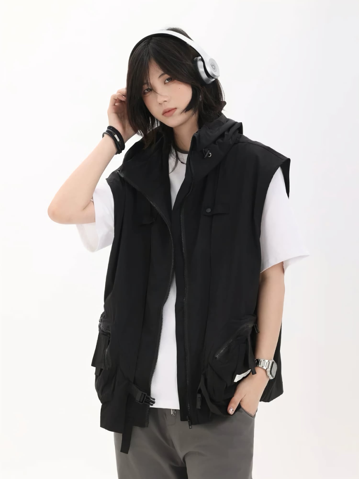 Creek Angler's Device ナイロンベスト Nylon angler's ネイビー