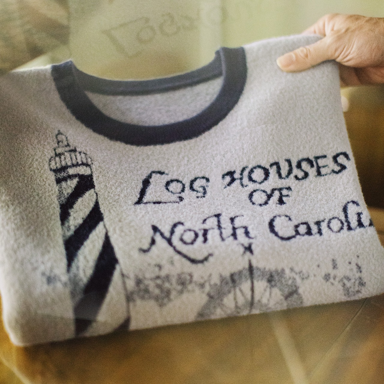 Lighthouse Pattern Crewneck Sweater / ライトハウス パターン クルーネック セーター