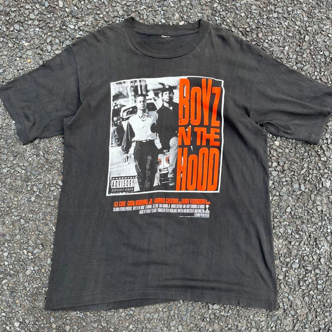 【Special】90s Boyz n the Hood(ボーイズ’ン・ザ・フッド) Ice Cube ムービーTシャツ raptee　ブラック |  Rico clothing powered by BASE