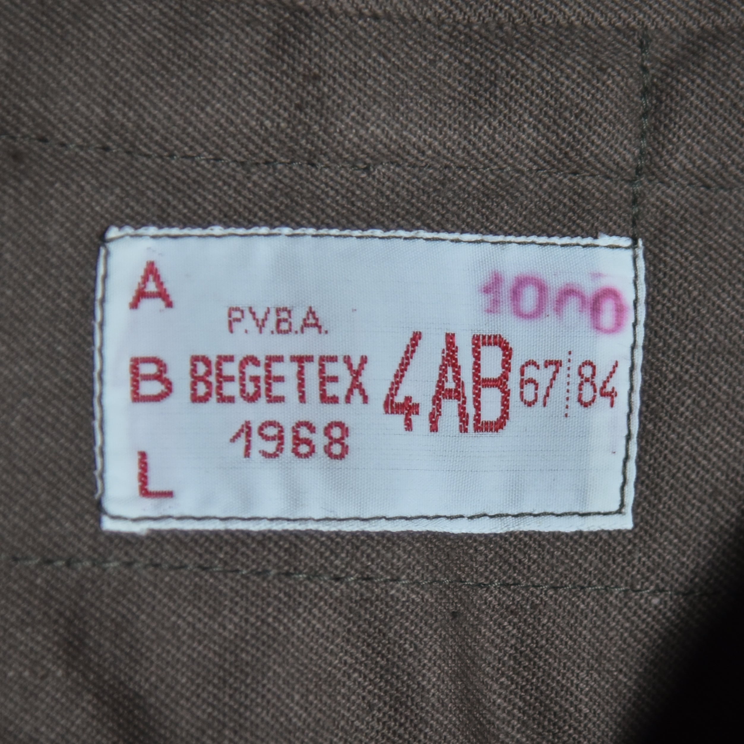 DEAD STOCK】Belgium Army Wool Trousers ベルギー軍 ウール