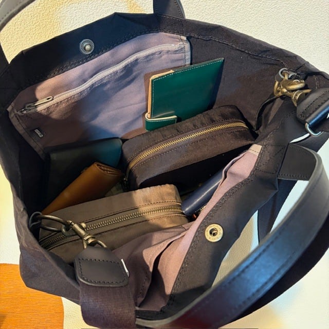 regalo　再入荷！人気の新色☆ナイロン3WAYトート(小)　ブラック