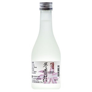 越乃冬雪花 純米吟醸酒 300ml 日本酒 新潟 高野酒造