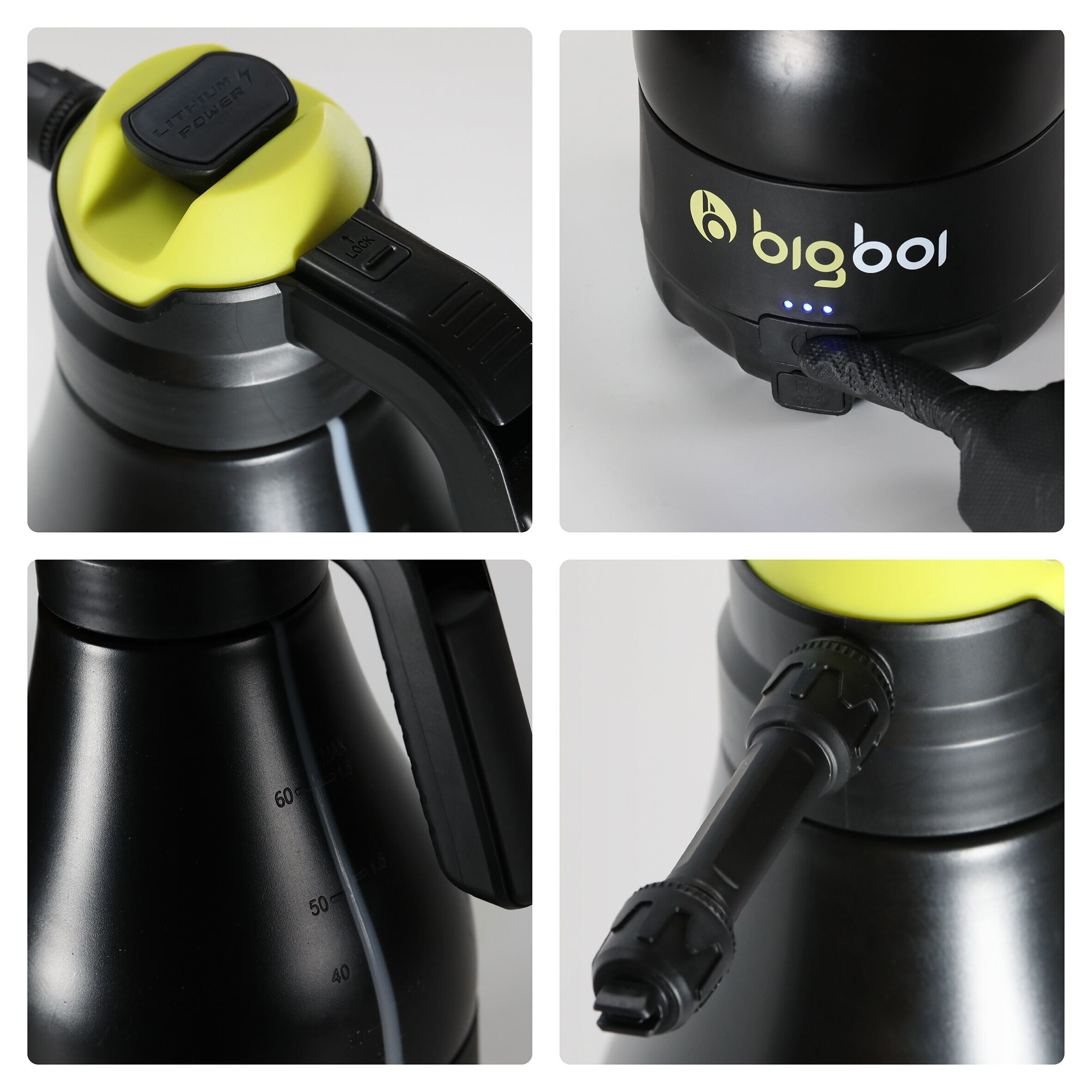 bigboi FOAM R18 充電式電動加圧コードレスフォームスプレー