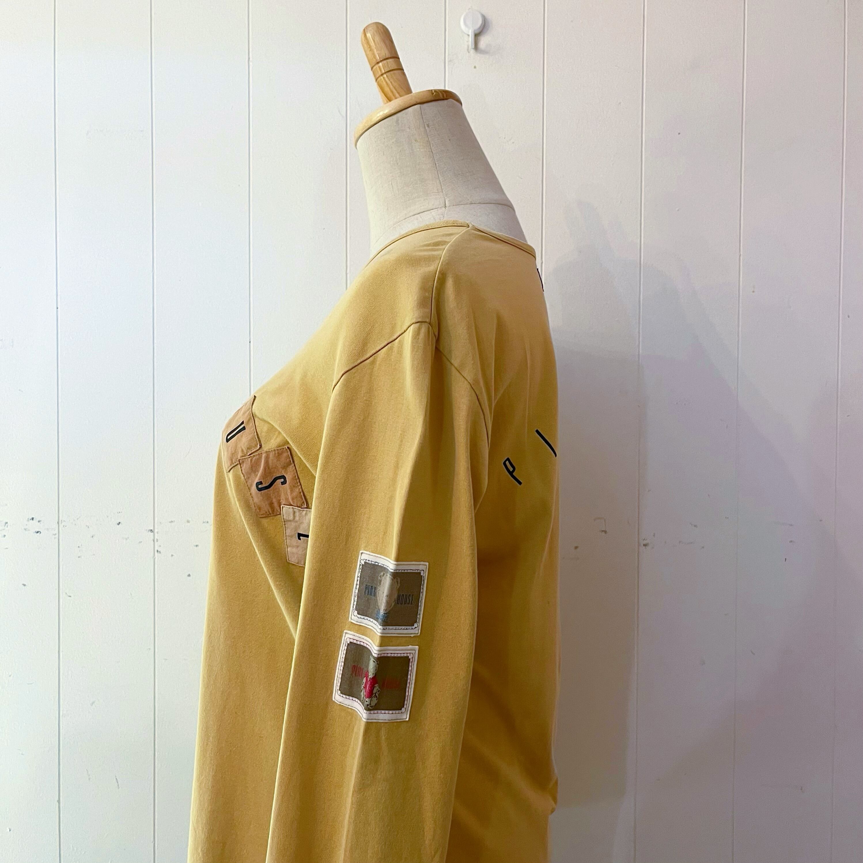 PINK HOUSE / bear wappen cutsew