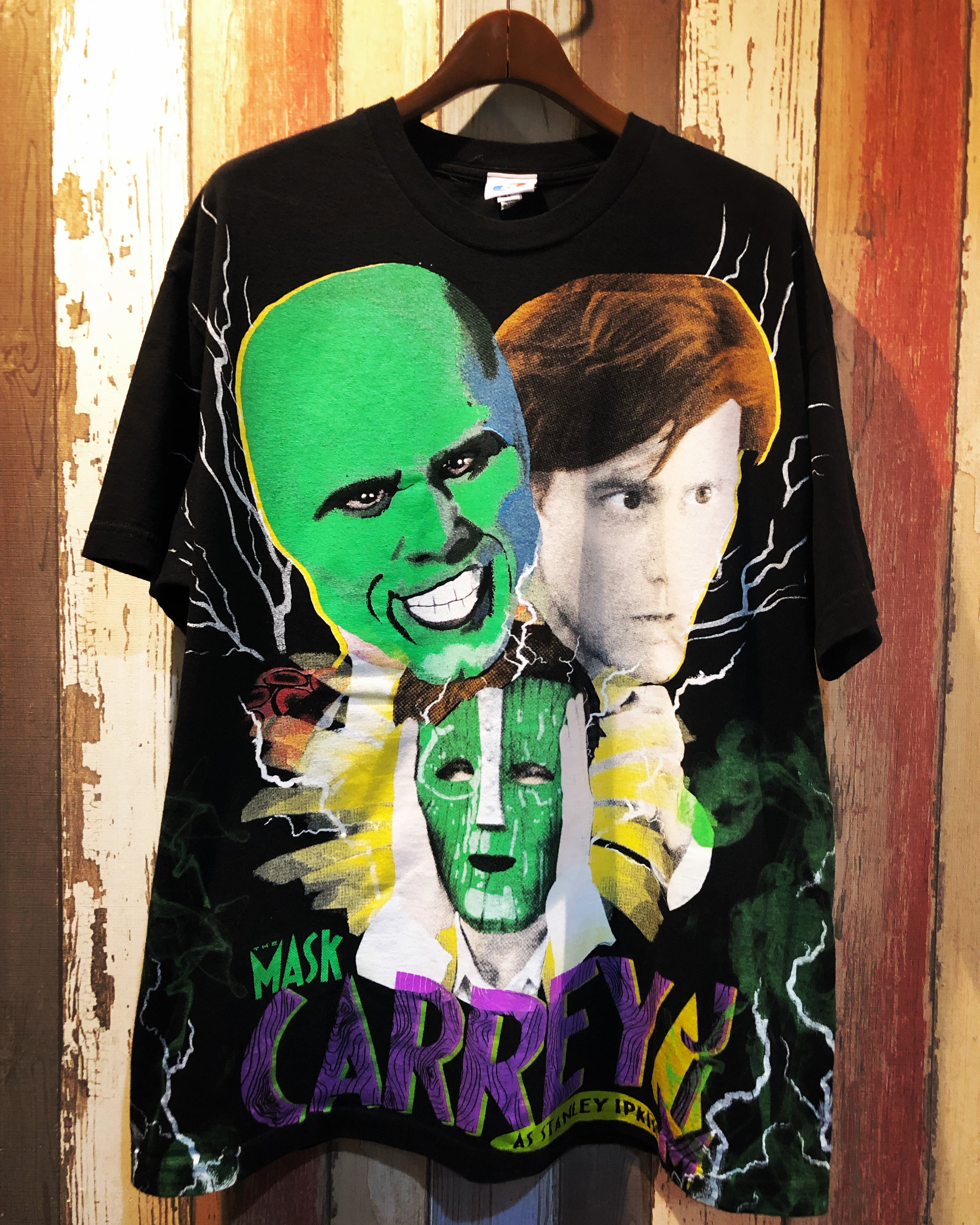 The Mask Jim Carrey MOVIE T-shirt（ マスク ジムキャリー ムービーT 
