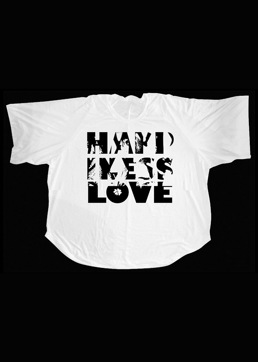 Yakko T Happiness love（ホワイト）● ya1_wh_happinesslove