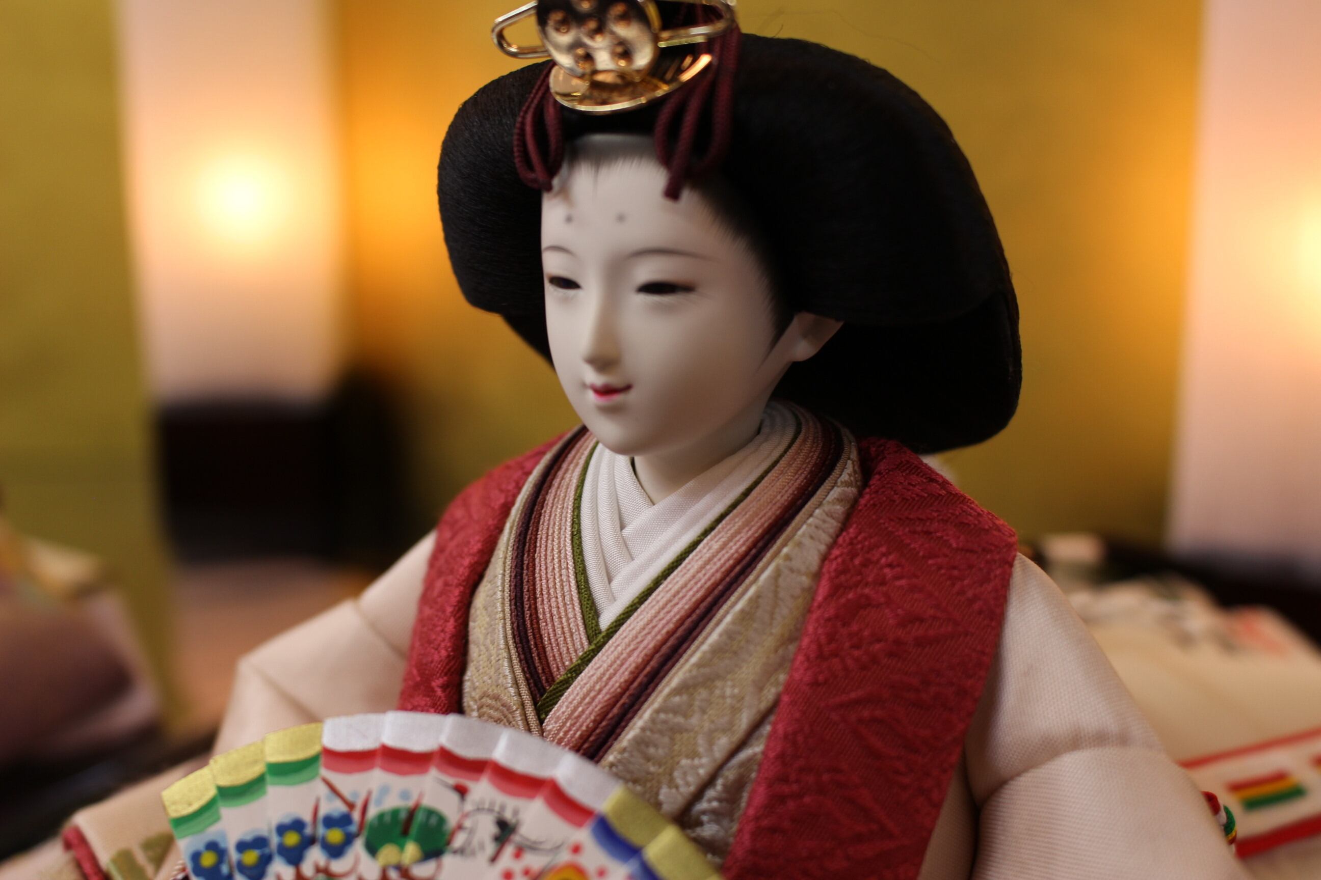 雛人形 三五親王飾り 清水久遊「切ばめ」限定1本 | SHIMADA DOLL
