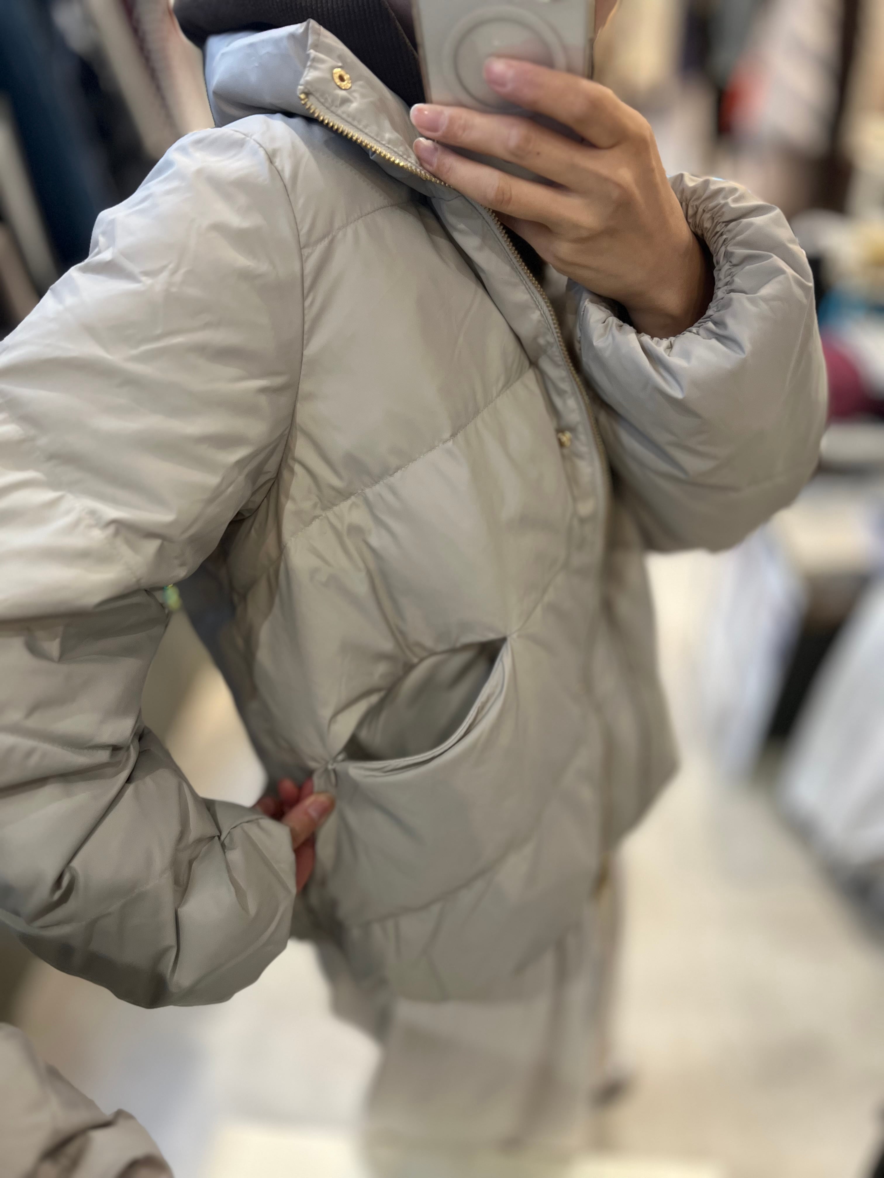 【SELECT】ボリュームカラーダウンジャケット