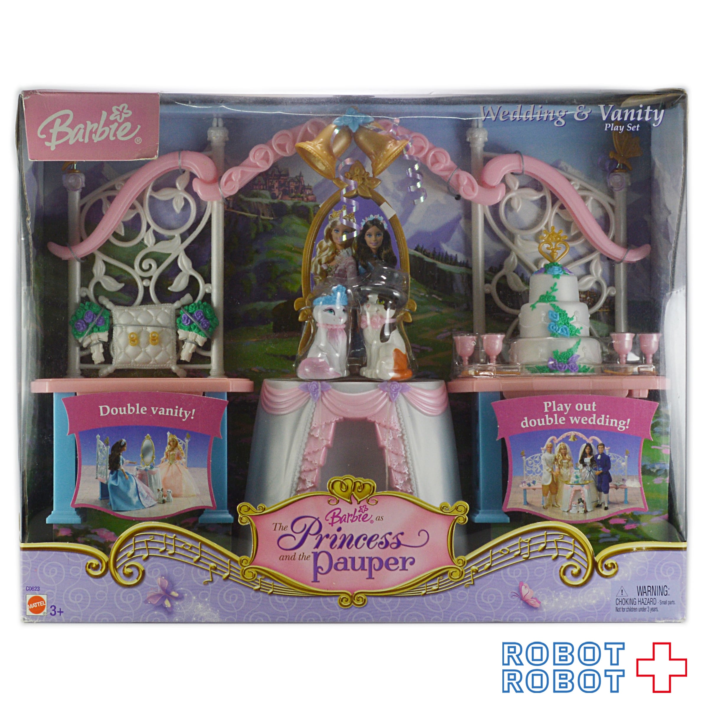 バービー プリンセス＆パーパー ウェディング＆ヴァニティー プレイ 