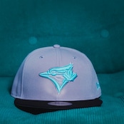 【gifthat別注】NEW ERA 59FIFTY/5950 TORJAY トロント・ブルージェイズ　GRAY BLACK SEAGLASS