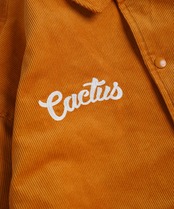 【#Re:room】CACTUS EMBROIDERY CORDUROY JACKET［REJ117］