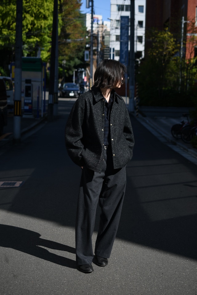 A.PRESSE / Cashmere Beach Cloth Jacket (Navy)