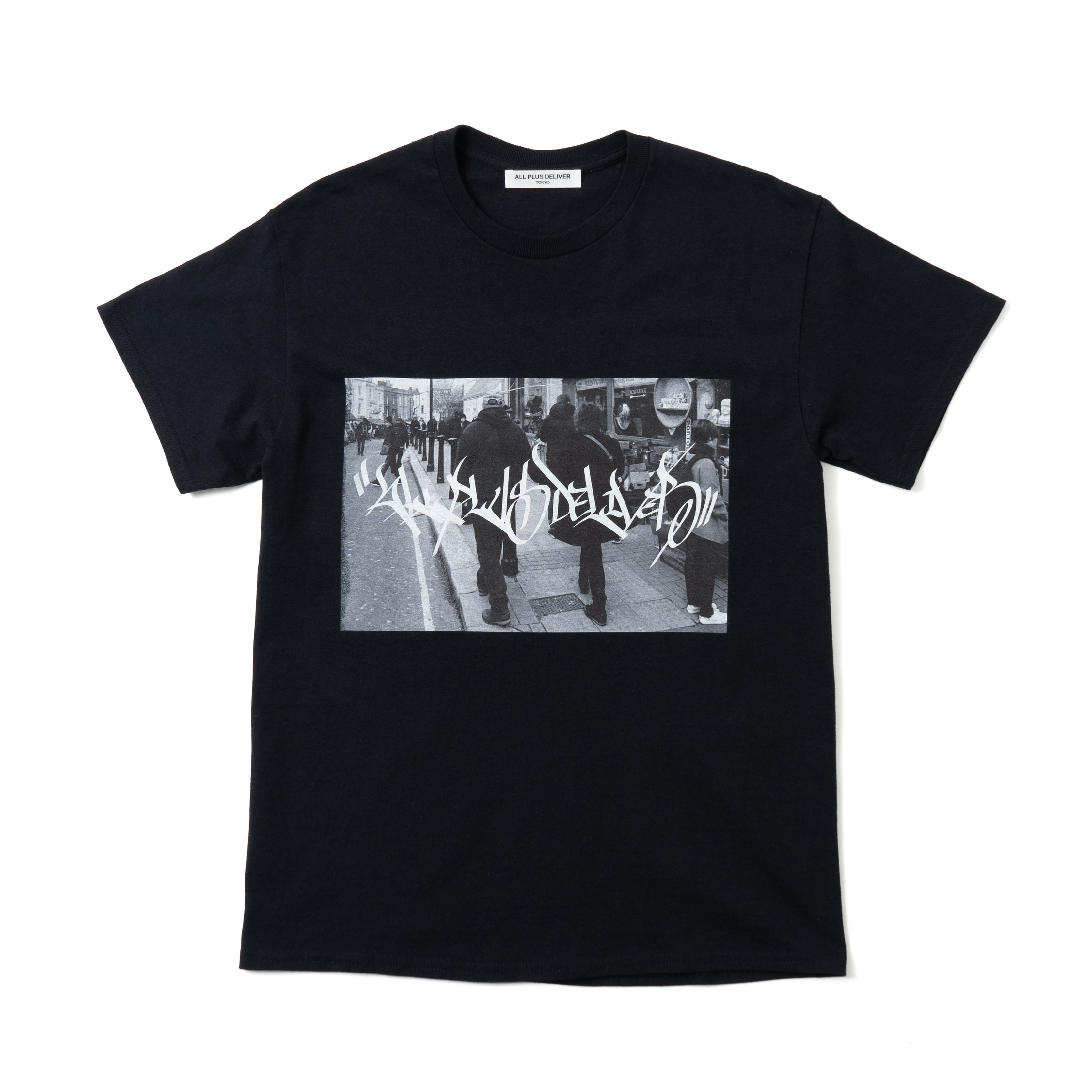 ALPSDR W PHOTO SS TEE / BLACK