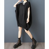 コクーンシルエット ゆったり ワンピース  30257