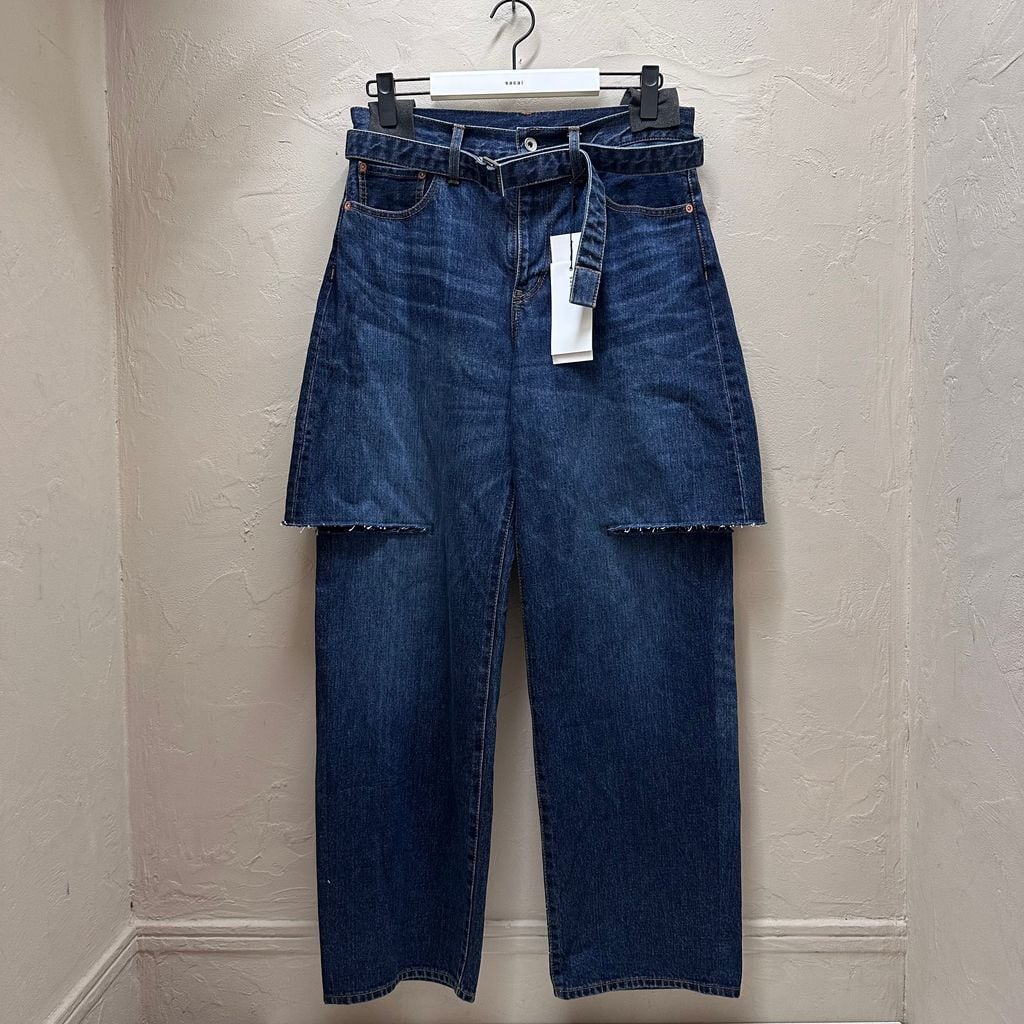 PRADAプラダ 19SS パンツスラックスフレア裾フレアパンツ SIZE 36