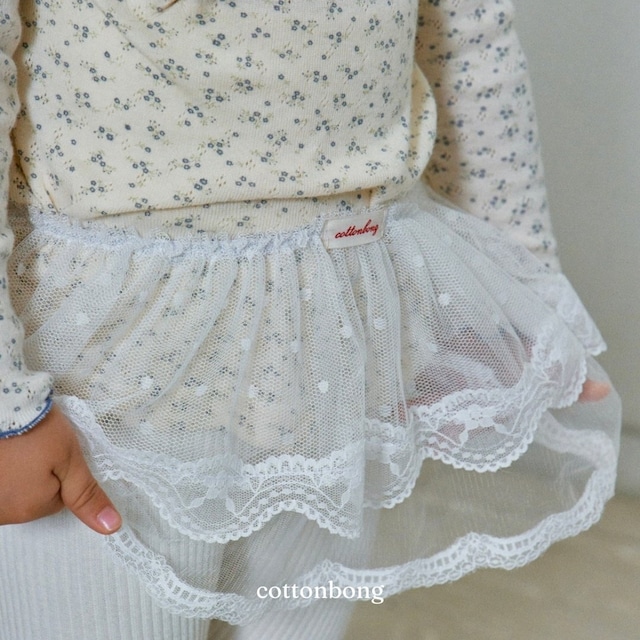 《予約》送料無料【cottonbong】Angel Lace Skirt