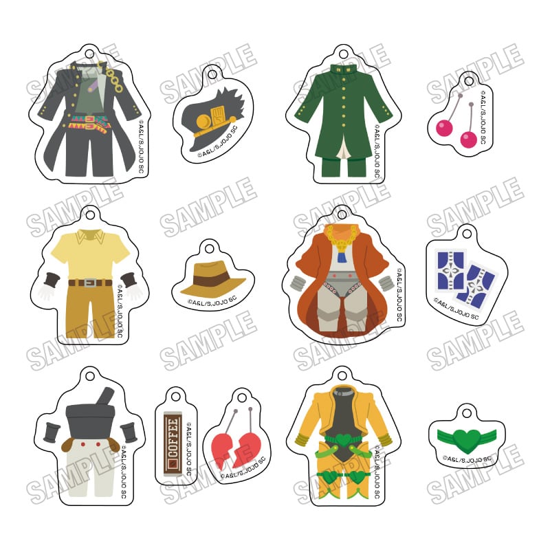 アニメ『ジョジョの奇妙な冒険 スターダストクルセイダース』 アクリルキーホルダーコレクション【AM2026】 BOX