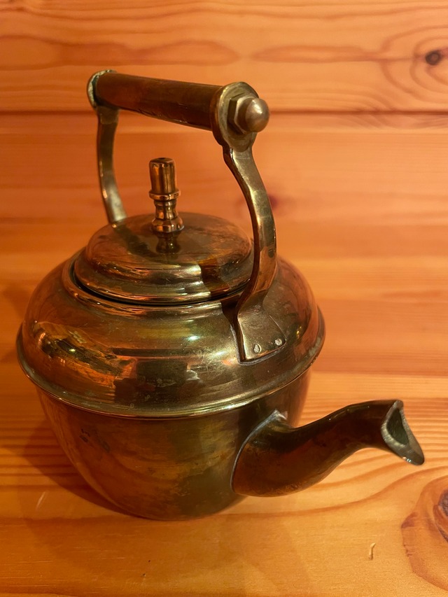 Brass vintage kettle（ミニサイズ） awesome vintagegear オールド／ビンテージキャンプ専門