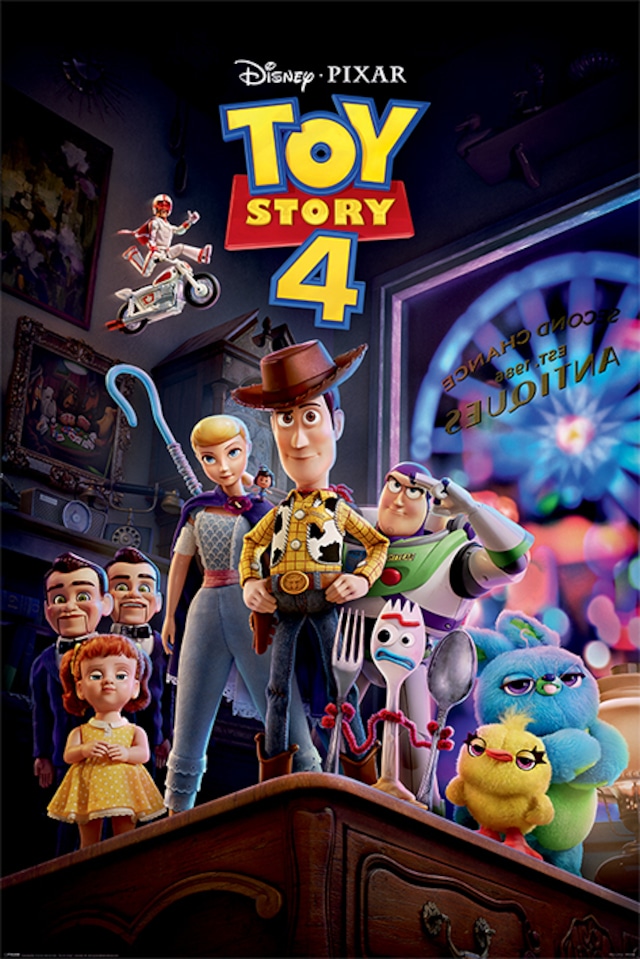 トイストーリー4　TOY STORY4 アンティークショップ 輸入ポスター　61cm x 91.5cm POSP3506