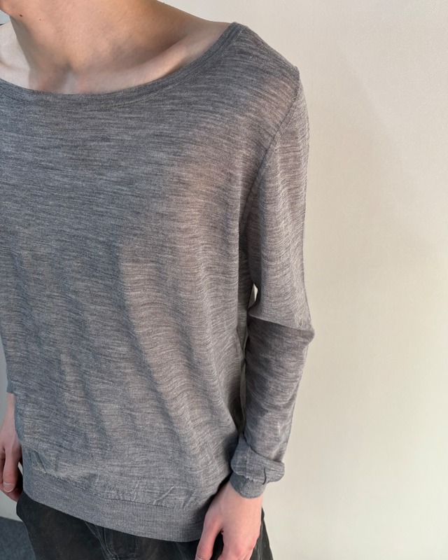 【BALENCIAGA】 super high gauge knit top