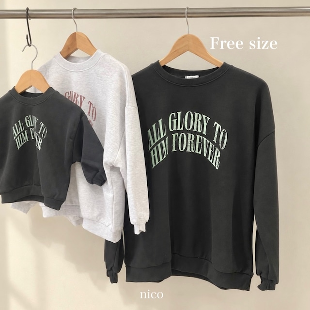 osoroi GLORY スウェット　(フリーサイズ)