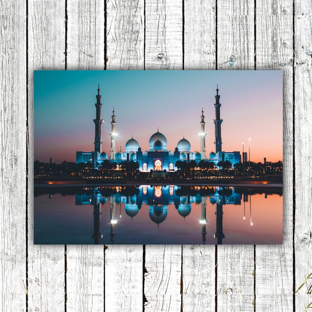 Sheikh Zayed Grand Mosque / 【アートポスター専門店 Aroma of Paris】[SD-000696]