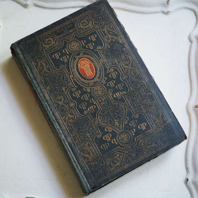 1914年プランタン製スケジュール帳　パリの地図付き