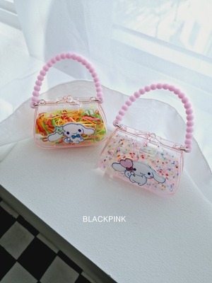 [BLACKPINK] Accessory) Cinnamoroll Hair Tie / [블랙핑크] 악세)시나모롤머리끈