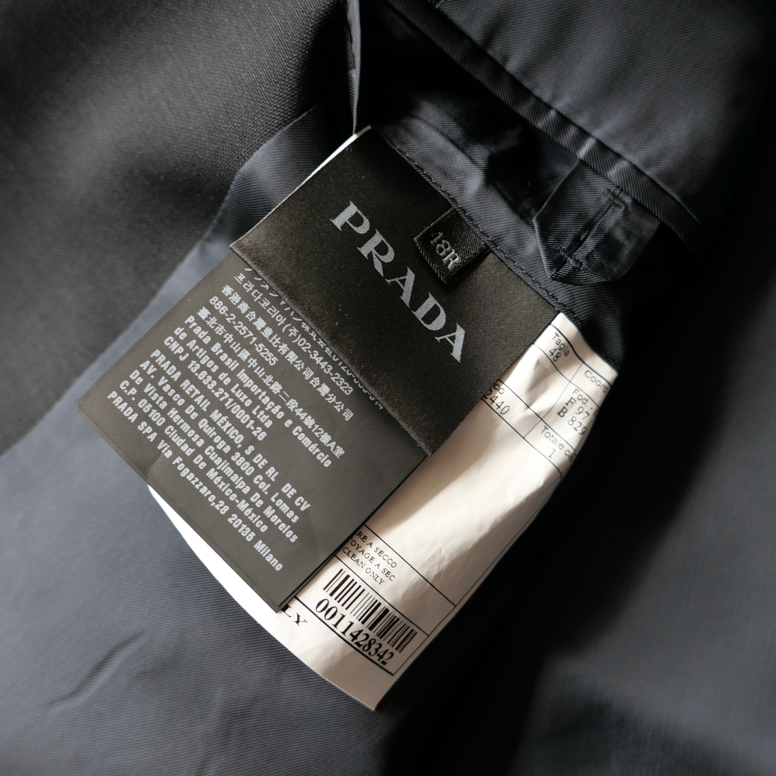 PRADA MOHAIR/WOOL DOUBLE BREAST JACKET | safarionline