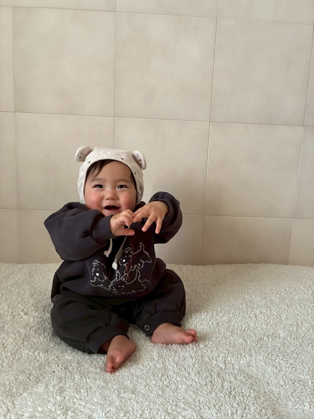 Sﾗｽ1《即納》送料無料 【mini robe】Salt Collar Shirt