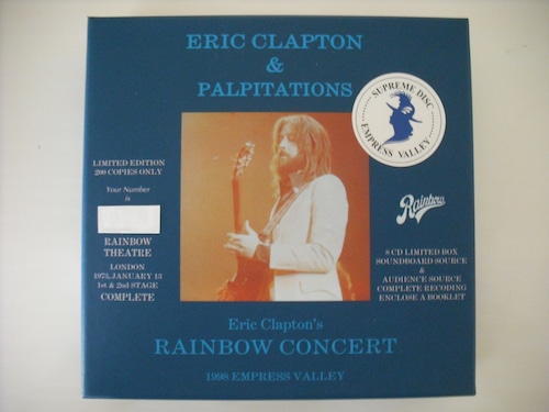 【8CD BOX】ERIC CLAPTON & PALPITATIONS / RAIBOW CONCERT