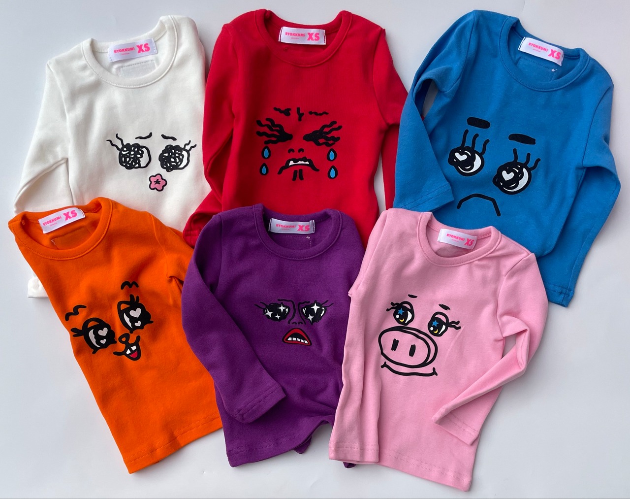 [受注生産] FACE SLIM T - Purple